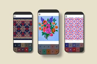 Cross Stitch Art Coloring Book - Screenshot 1