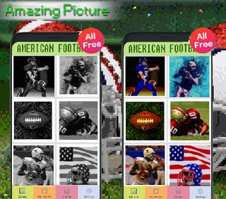 American Football Color Number - Screenshot 2