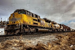 Railroads jigsaw puzzles games - Screenshot 2
