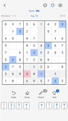 Sudoku - Daily Puzzle - Screenshot 2