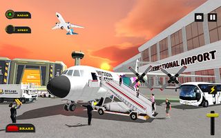 Flight Simulator Airport Games - Screenshot 1