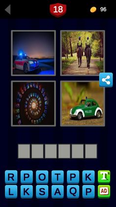 Clever word games (3 games in - Screenshot 2