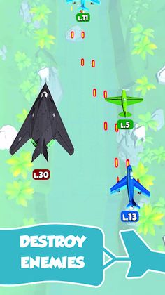 Level Up Planes - Screenshot 2