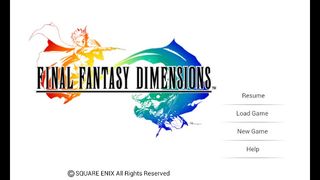 FINAL FANTASY DIMENSIONS - Screenshot 1