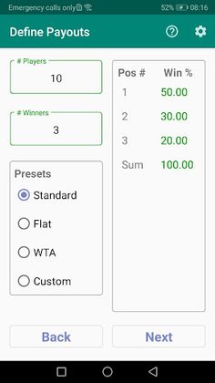 Poker Tournament Timer - Screenshot 2