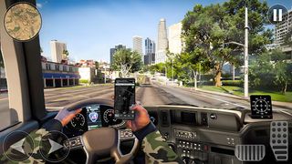 Army Cargo Truck Driving Games - Screenshot 3