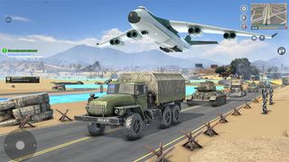 Army Vehicle Cargo: Truck Game - Screenshot 1