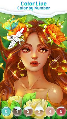 Color by Number Coloring Games - Screenshot 1