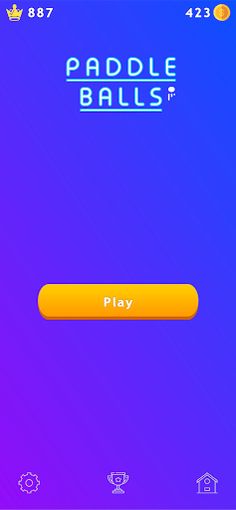 Paddle Balls - Screenshot 1