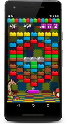 Bricks Breaker puzzle game 201 - Screenshot 2