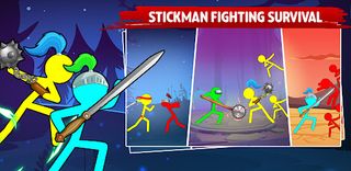 Stickman fighting - Stick Hero - Screenshot 1