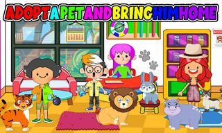 My Animal Shelter Pretend Town - Screenshot 1