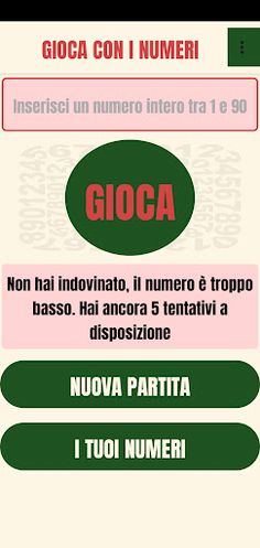 GIOCA CON I NUMERI - Screenshot 2