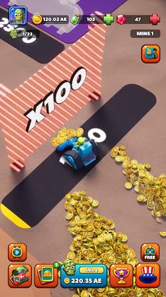 Idle Zombie Miner: Gold Tycoon - Screenshot 2