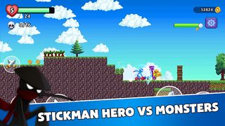 Stickman Battle-Monster Craft - Screenshot 1