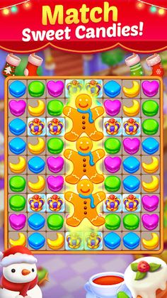 Sweet Crush Royal - Match 3 - Screenshot 1