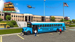 Driver School Bus Driving Sim - Screenshot 2
