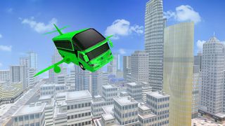 Aero Bus Robot Flying Game - Screenshot 2