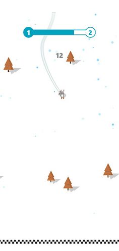 Ski Rabbit - Fun Sports Game - Screenshot 1