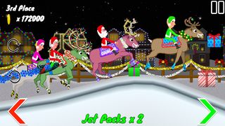 Santa's Reindeer Race - Screenshot 2