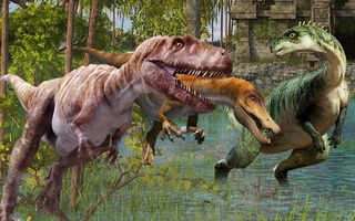 Dino Fighting vs Hungry T-rex - Screenshot 3