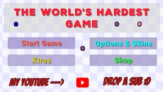 World's Hardest: Red Cube Game - Screenshot 1