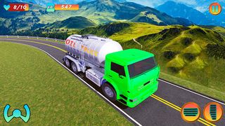 Oil Tanker Truck Driving Sim - Screenshot 1