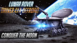 Driver Lunar Rover 4x4 Offroad - Screenshot 1