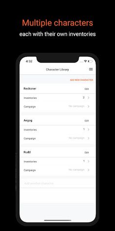 DLG Inventory 5E for D&D - Screenshot 1