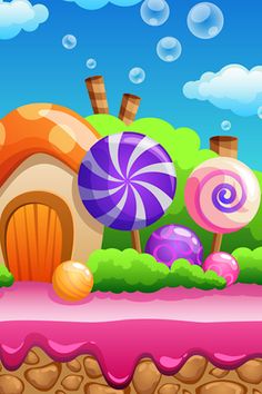 Candy Jelly Land - Screenshot 1