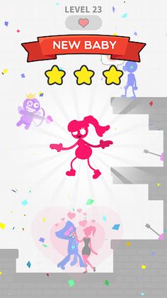Love Archer rainbow monster - Screenshot 2