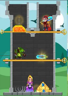 Hero Rescue: Pin Pull Game - Screenshot 3