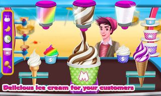 My Beach Ice Cream Shop Game - Screenshot 3