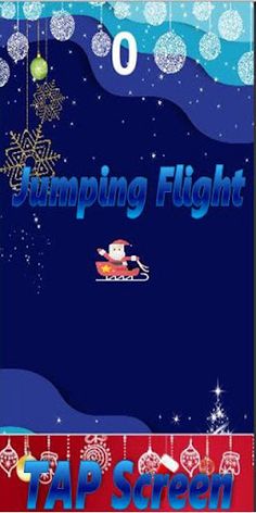 Flappy Santa - Screenshot 2