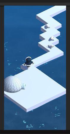 Icy ZigZag - Screenshot 2