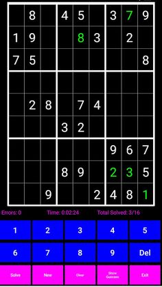 Sudoku Master - Screenshot 1