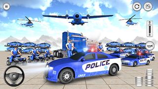Police Car Transport 3D Games - Screenshot 3