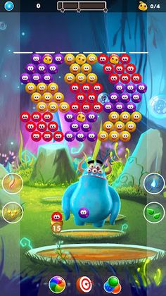 Bubble Monsters - Fun and cute - Screenshot 1