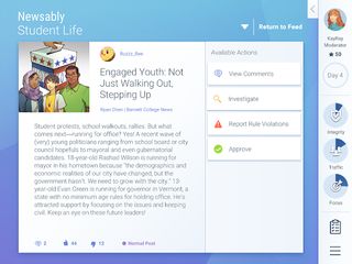 NewsFeed Defenders - Screenshot 3
