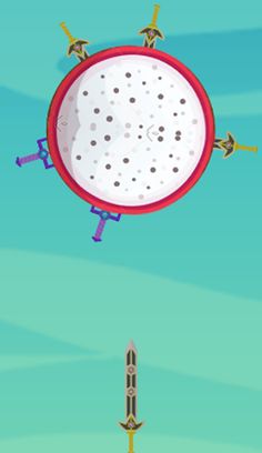 Throw Target Fruit Dragon - Screenshot 1