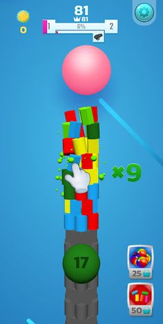 Destroy Tower - Hit Colors - Screenshot 3