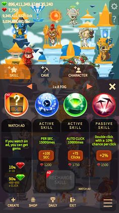 The Cave: Idle Clicker - Screenshot 3