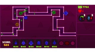 Neon TD Wars - Screenshot 2