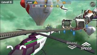 Super Motor Sky Stunt Racing - - Screenshot 2