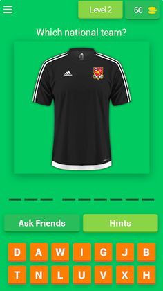 WORLD TEAM UNIFORMS HARD QUIZ - Screenshot 3