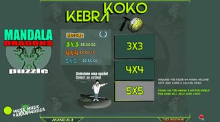 Puzzle Mandala Dragon - Screenshot 1