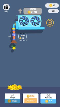 Idle Crypto Clicker - Screenshot 1