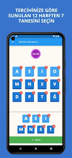 Kelime Maratonu - Screenshot 1