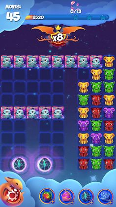 Sky Dragon Stars: Magic Match - Screenshot 1