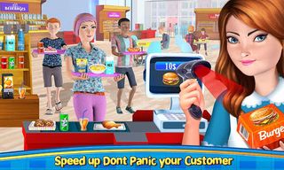 High School Cafe Cashier Games - Screenshot 1